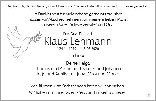 Klaus Lehmann