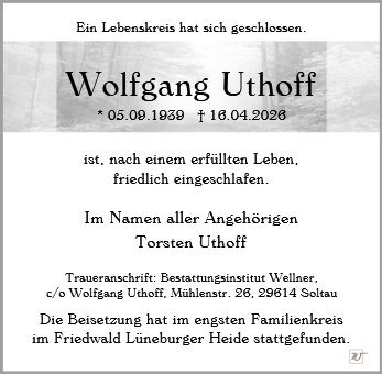 Wolfgang Uthoff