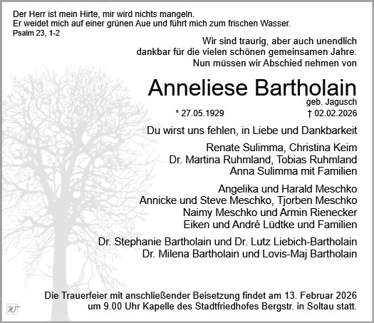 Anneliese Bartholain
