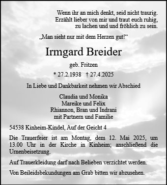 Irmgard Breider
