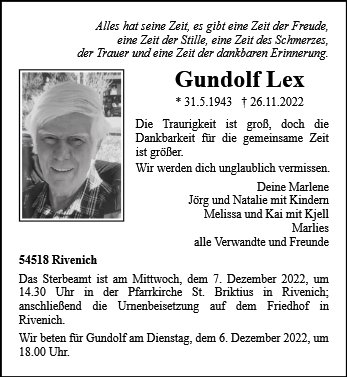 Gundolf Lex