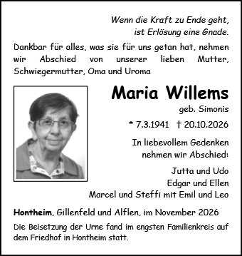 Maria Willems