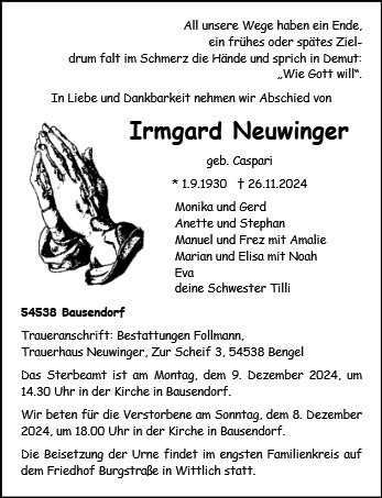 Irmgard Neuwinger