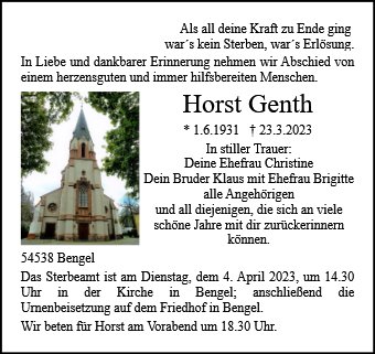 Horst Genth