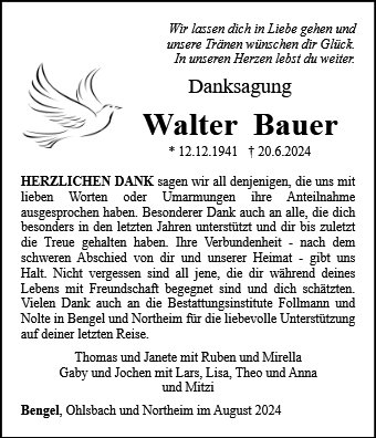 Walter  Bauer