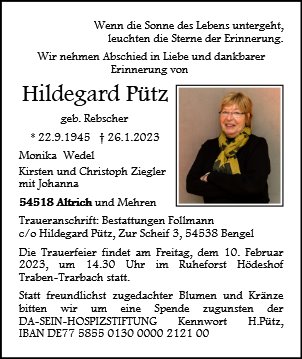 Hildegard Pütz