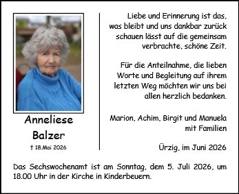 Anneliese Balzer