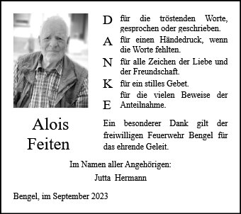 Alois Feiten 