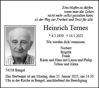 Heinrich Ternes 
