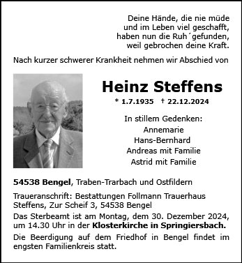 Heinz Steffens