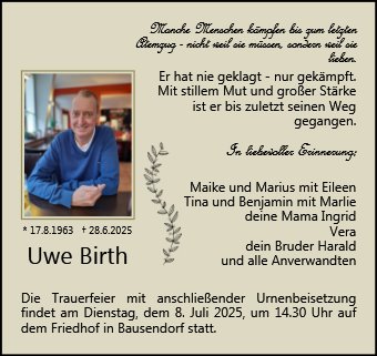 Uve Birth