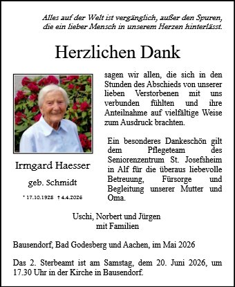 Irmgard Haesser