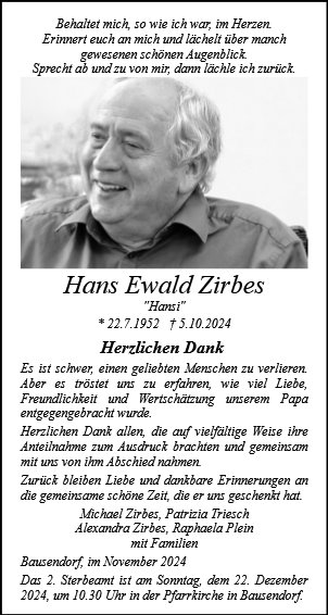 Hans Ewald Zirbes