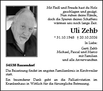 Ulrich Zehb