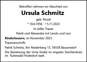 Ursula Schmitz 