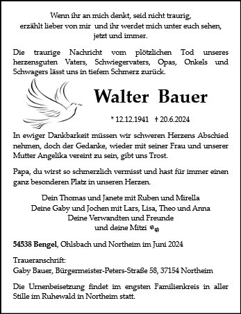 Walter  Bauer