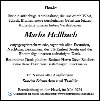 Marlis Hellbach