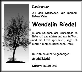 Wendelin Riedel