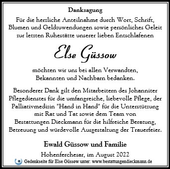 Else Güssow