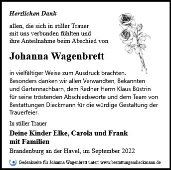 Johanna Wagenbrett