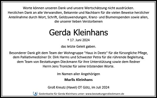 Gerda Kleinhans