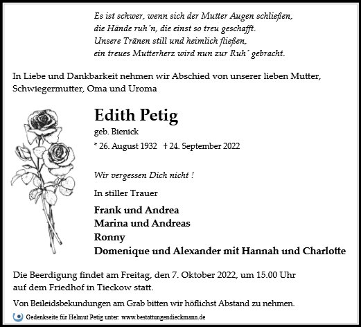 Edith Petig