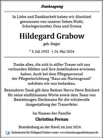 Hildegard Grabow