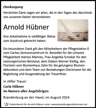 Arnold Hübner