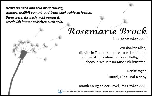 Rosemarie Brock