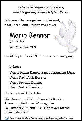 Mario Benner