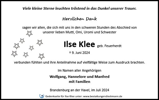 Ilse Klee