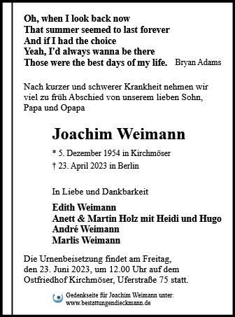 Joachim Weimann