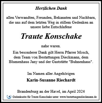 Traute Konschake