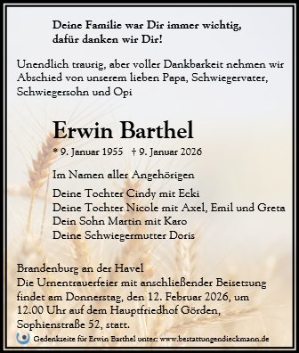 Erwin Barthel