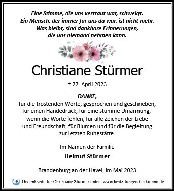 Christiane Stürmer