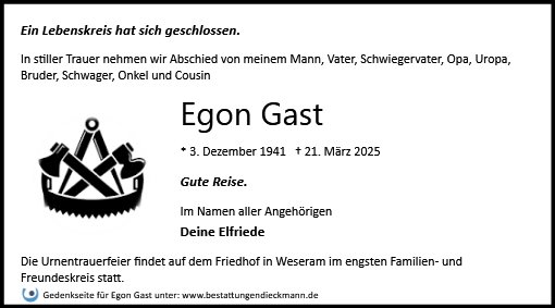 Egon Gast