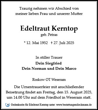 Edeltraut Kerntop
