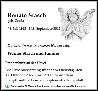 Renate Stasch