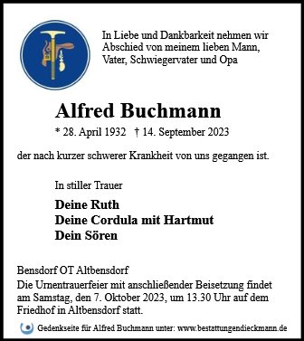 Alfred Buchmann
