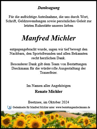 Manfred Michler