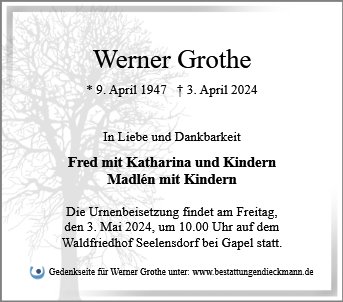 Werner Grothe