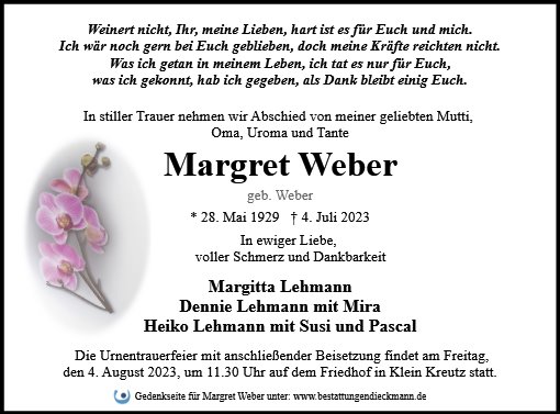 Margret Weber