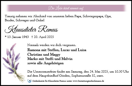 Klausdieter Remus