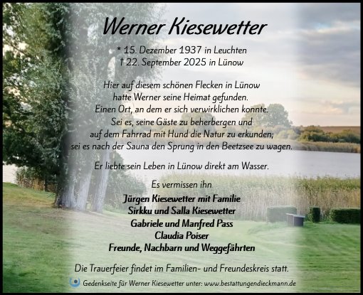 Werner Kiesewetter