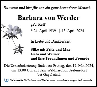 Barbara von Werder