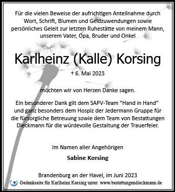 Karlheinz Korsing