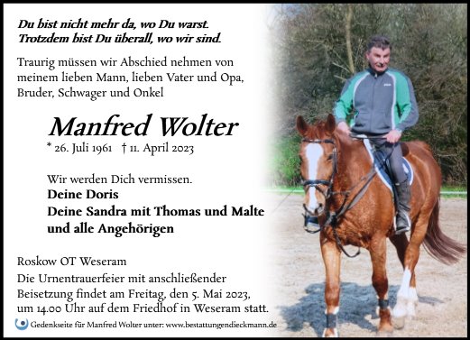 Manfred Wolter