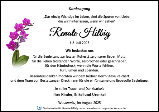 Renate Hilbig
