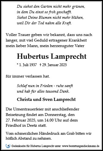 Hubertus Lamprecht