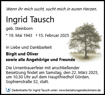 Ingrid Tausch